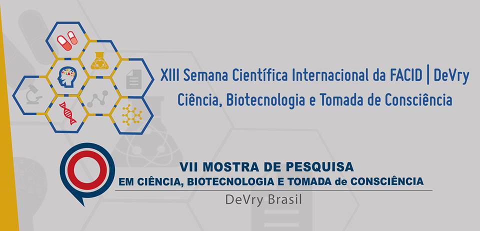 Ciência, Biotecnologia e Tomada de Consciência é tema de XIII Semana Científica da DeVry | Facid